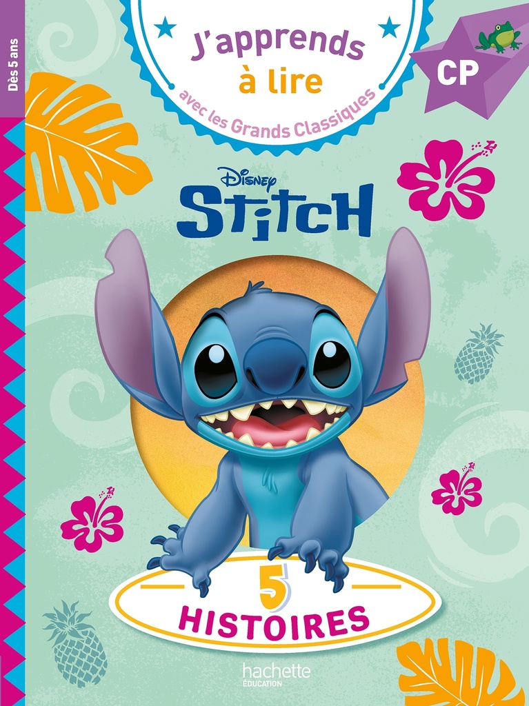 [9782017330493] Disney - 5 histoires de Stitch - CP