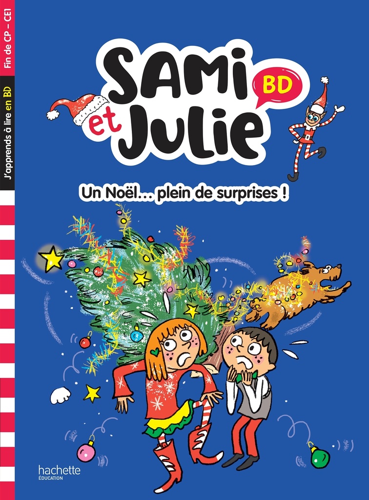 [9782017325581] Sami et Julie BD Fin de CP-CE1 - Un Noël .... plein de surprises !