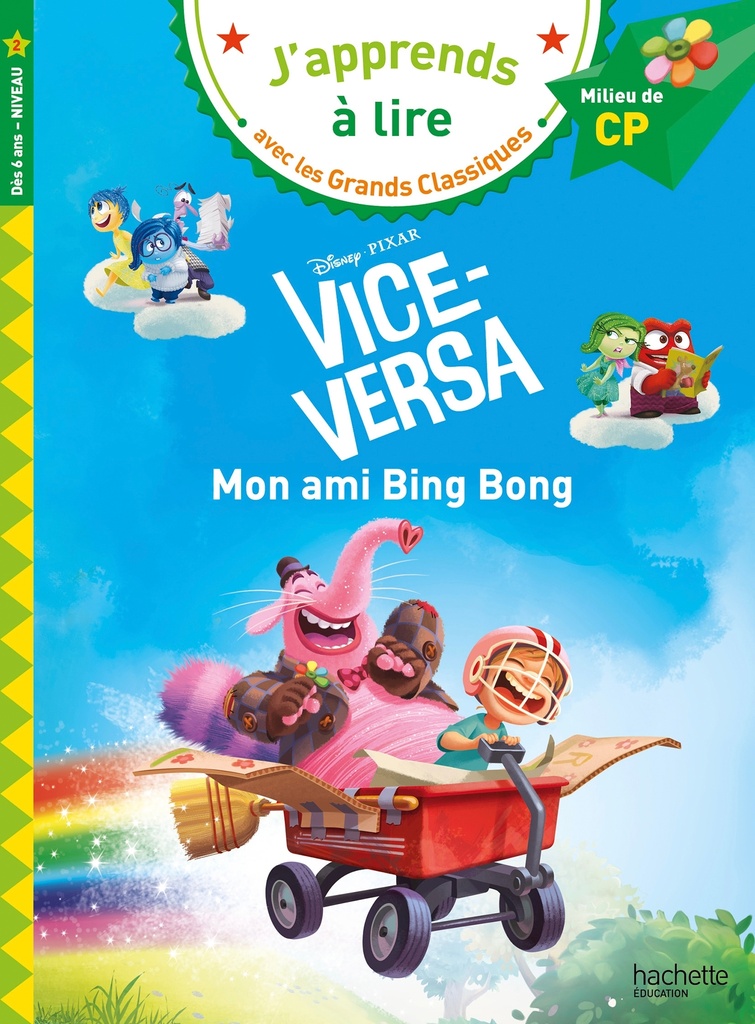 [9782017330486] Disney - Vice-versa - Mon ami Bing Bong, CP Niveau 2