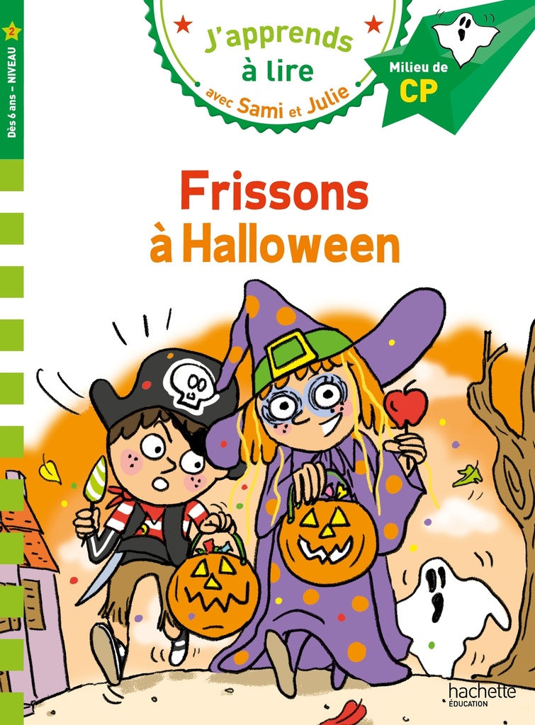 [9782017328445] Sami et Julie CP Niveau 2 - Frissons à Halloween