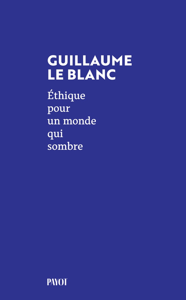 [9782228936965] Ethique pour un monde qui sombre