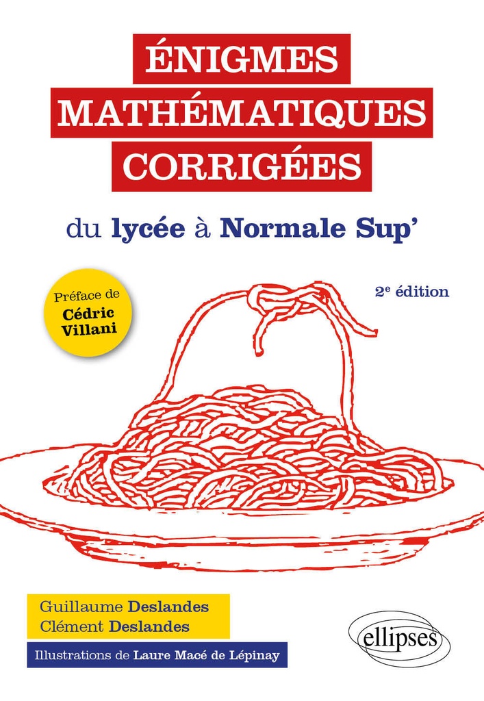 [9782340111141] Énigmes mathématiques corrigées du lycée à Normale Sup’