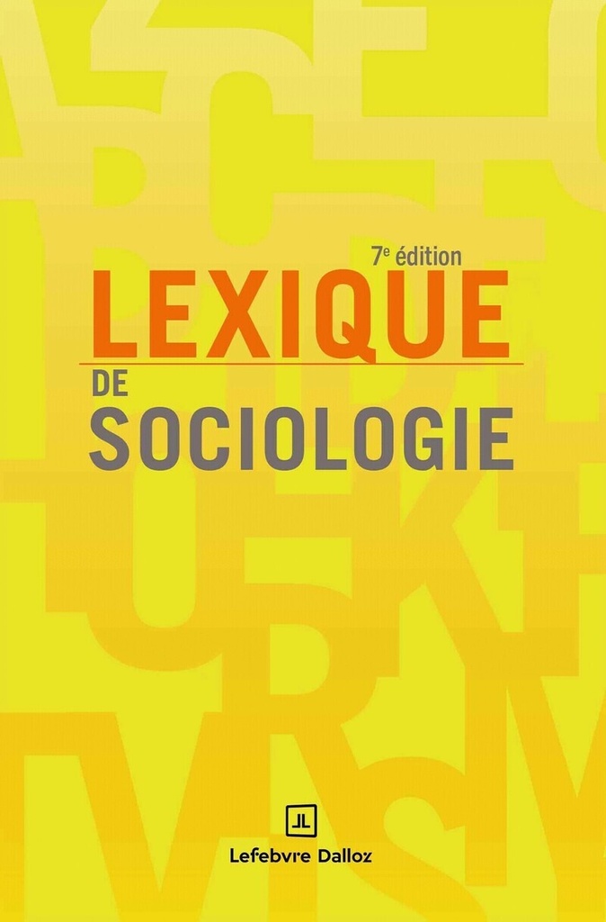 [9782247241064] Lexique de sociologie. 7e éd.