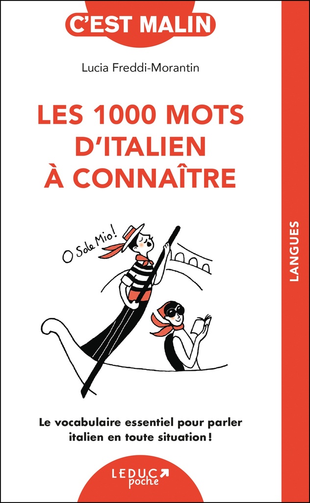 Les 1000 mots d'italien à connaître, c'est malin !
