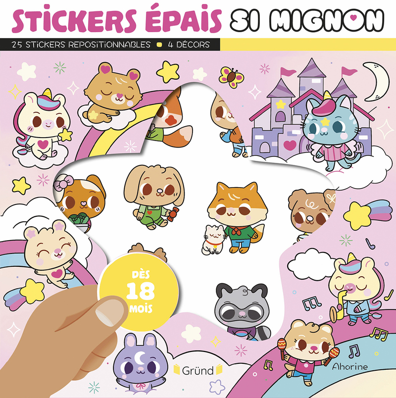 [9782324037931] Stickers épais - Si mignon