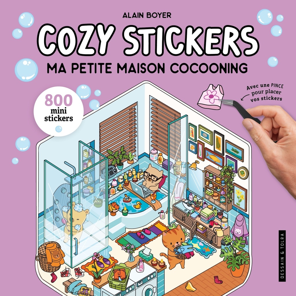 [9782295017079] Cozy Stickers - Ma petite maison cocooning