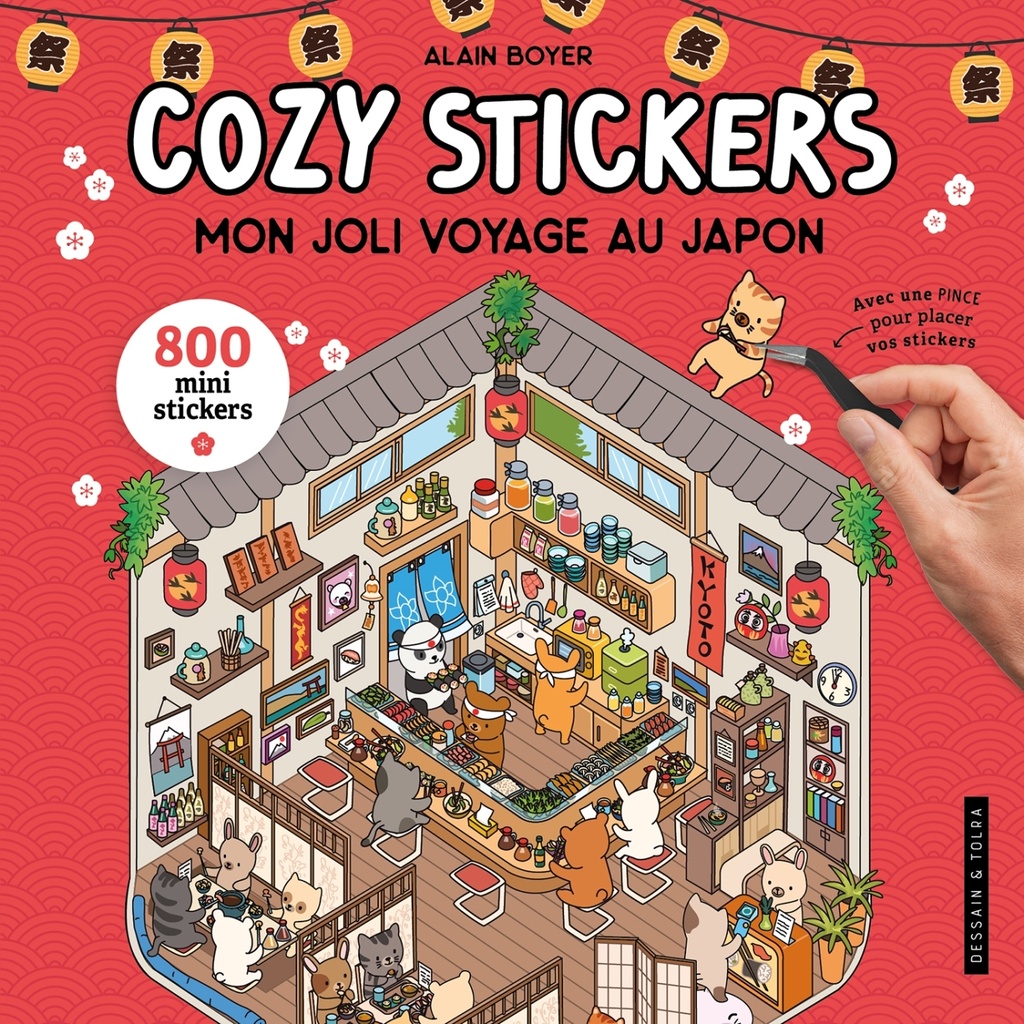 [9782295017383] Cozy Stickers - Mon joli voyage au Japon