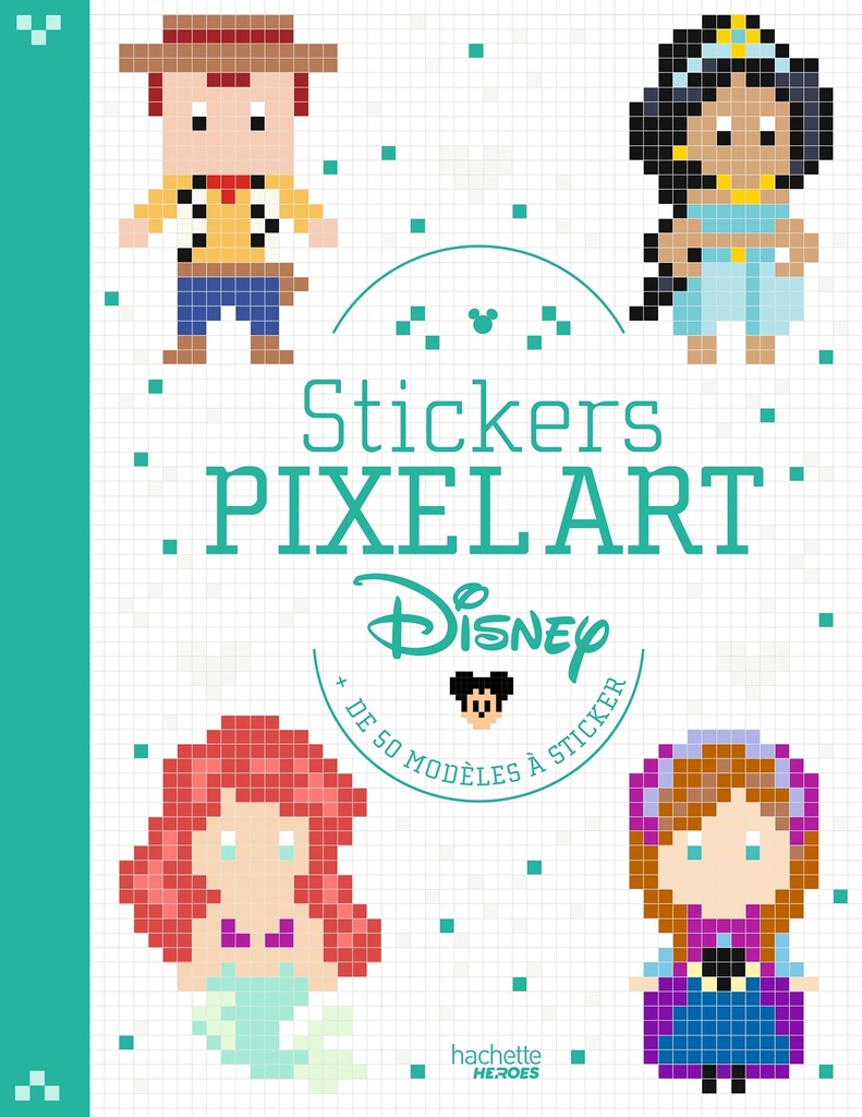 [9782017894780] Stickers Pixel Art Disney
