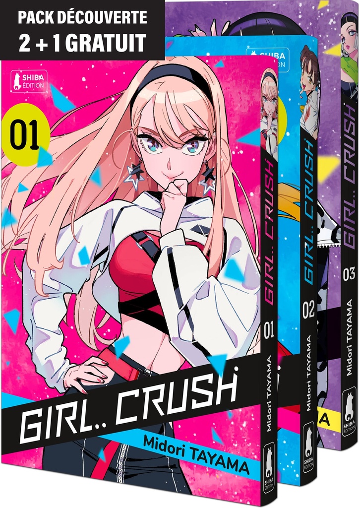[9782380231441] Girl Crush Pack 2 + 1 Gratuit
