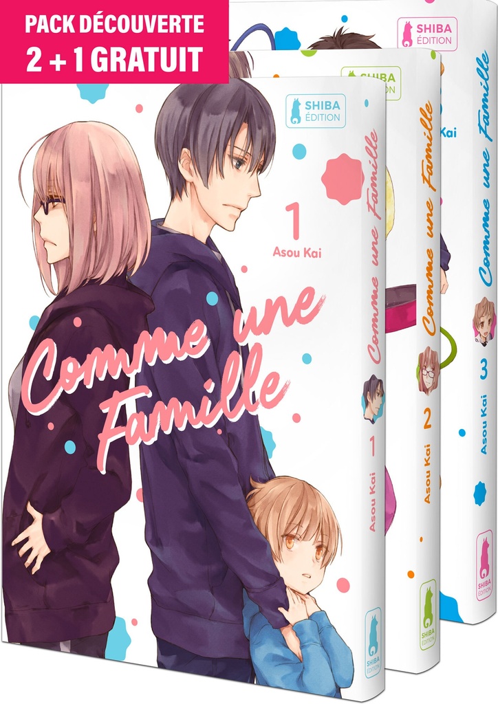 [9782380231403] Comme une famille Pack 2 + 1 Gratuit