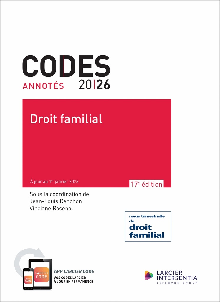 [9782807952317] Code annoté - Droit familial 2026
