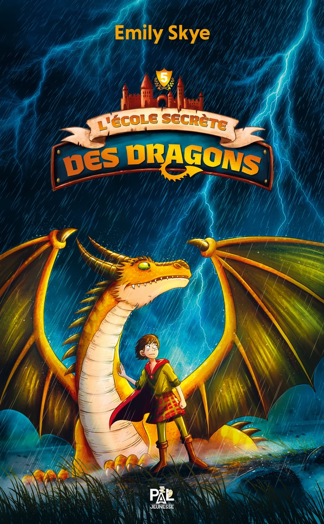 [9782385651510] L'École secrète des dragons - Tome 05 Le Tribunal des Sept flammes