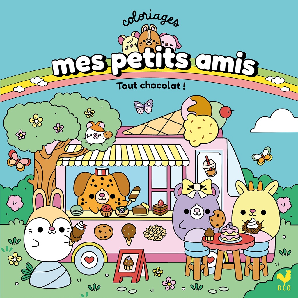 [9782017347170] Mes petits amis Coloriages - Tout chocolat
