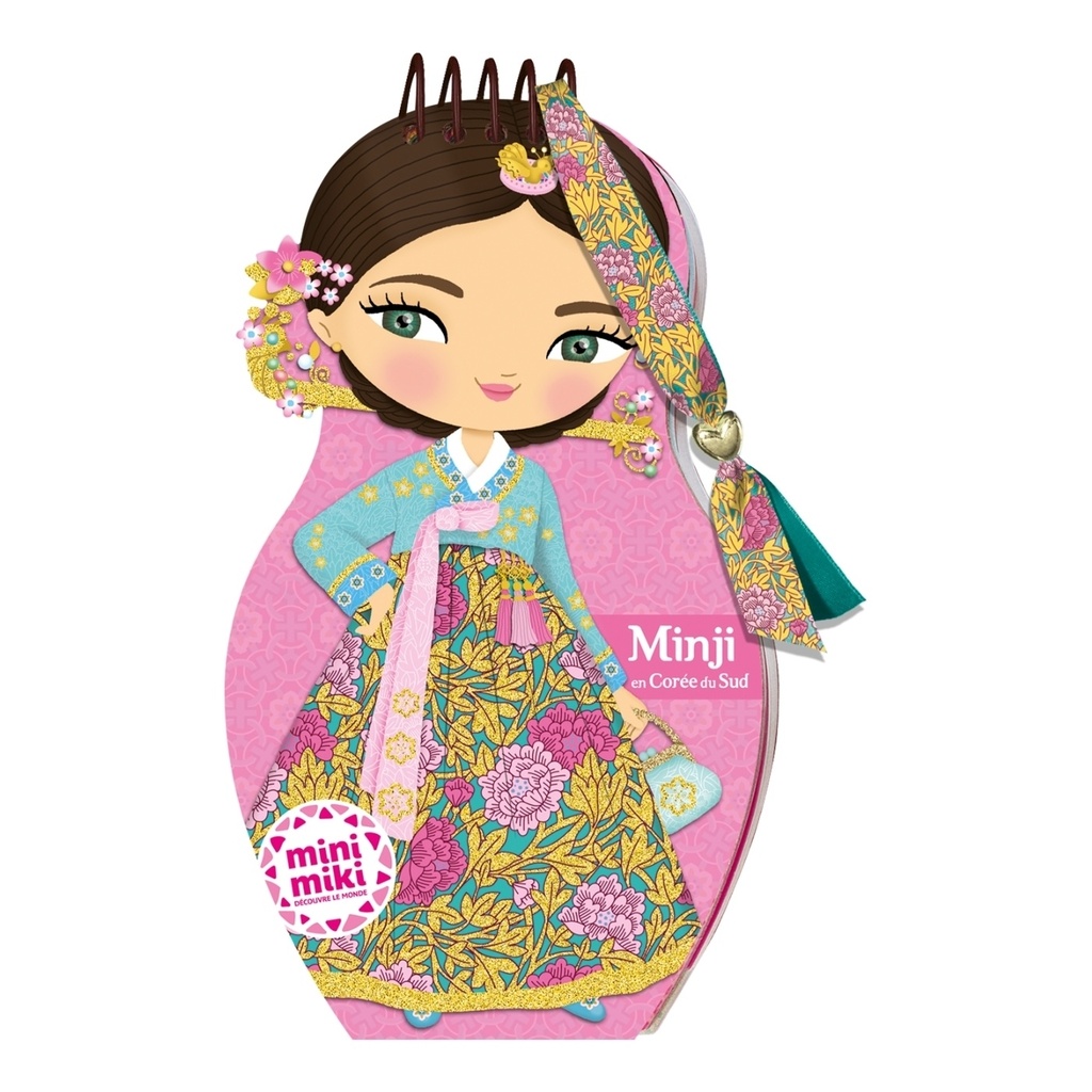 [9782809694635] Minimiki - Carnet créatif - Minji en Corée du Sud nouvelle édition