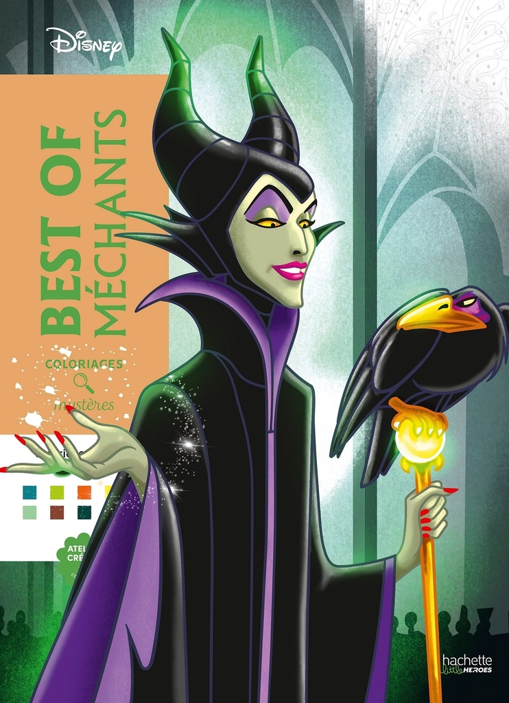[9782017356288] Coloriages mystères Disney Best of Méchants