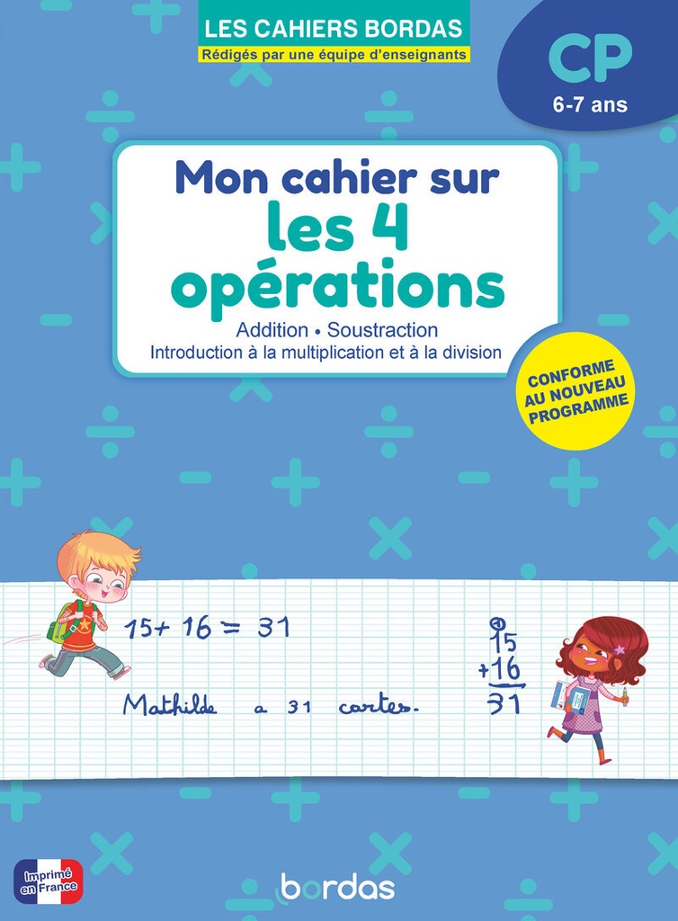 [9782047409275] Mon cahier sur les 4 opérations CP