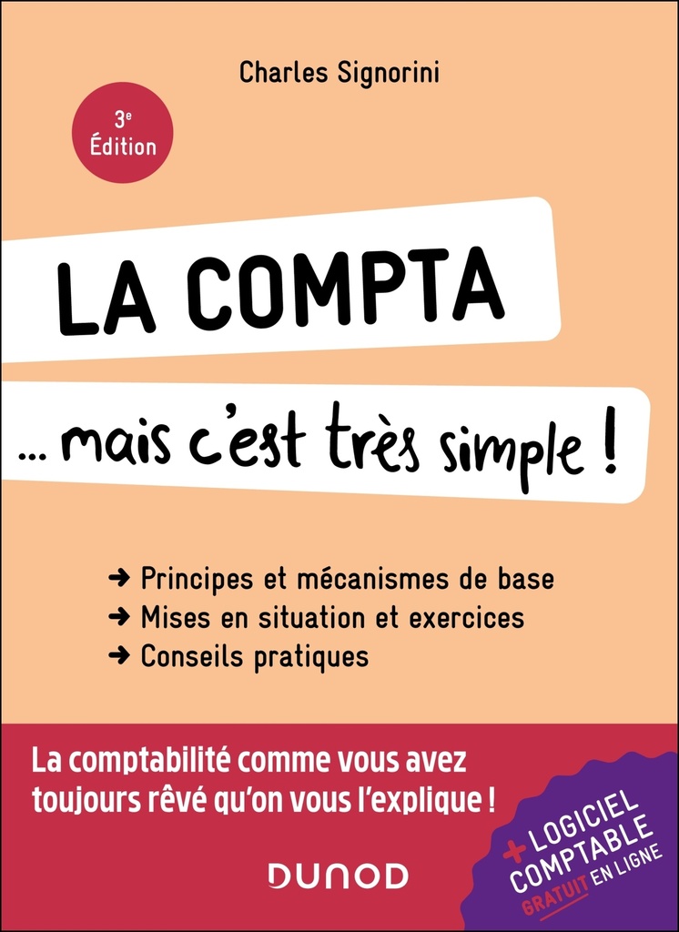 [9782100886746] La compta... mais c'est très simple ! 3e éd.