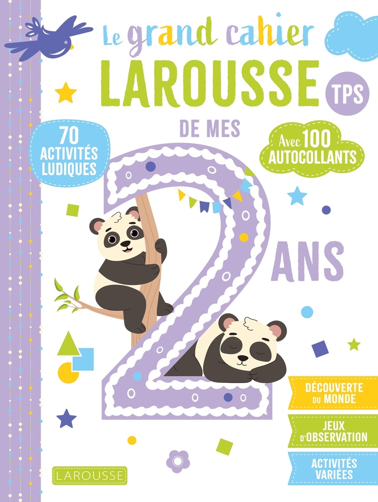 [9782036085046] Le Grand cahier LAROUSSE de mes 2 ans