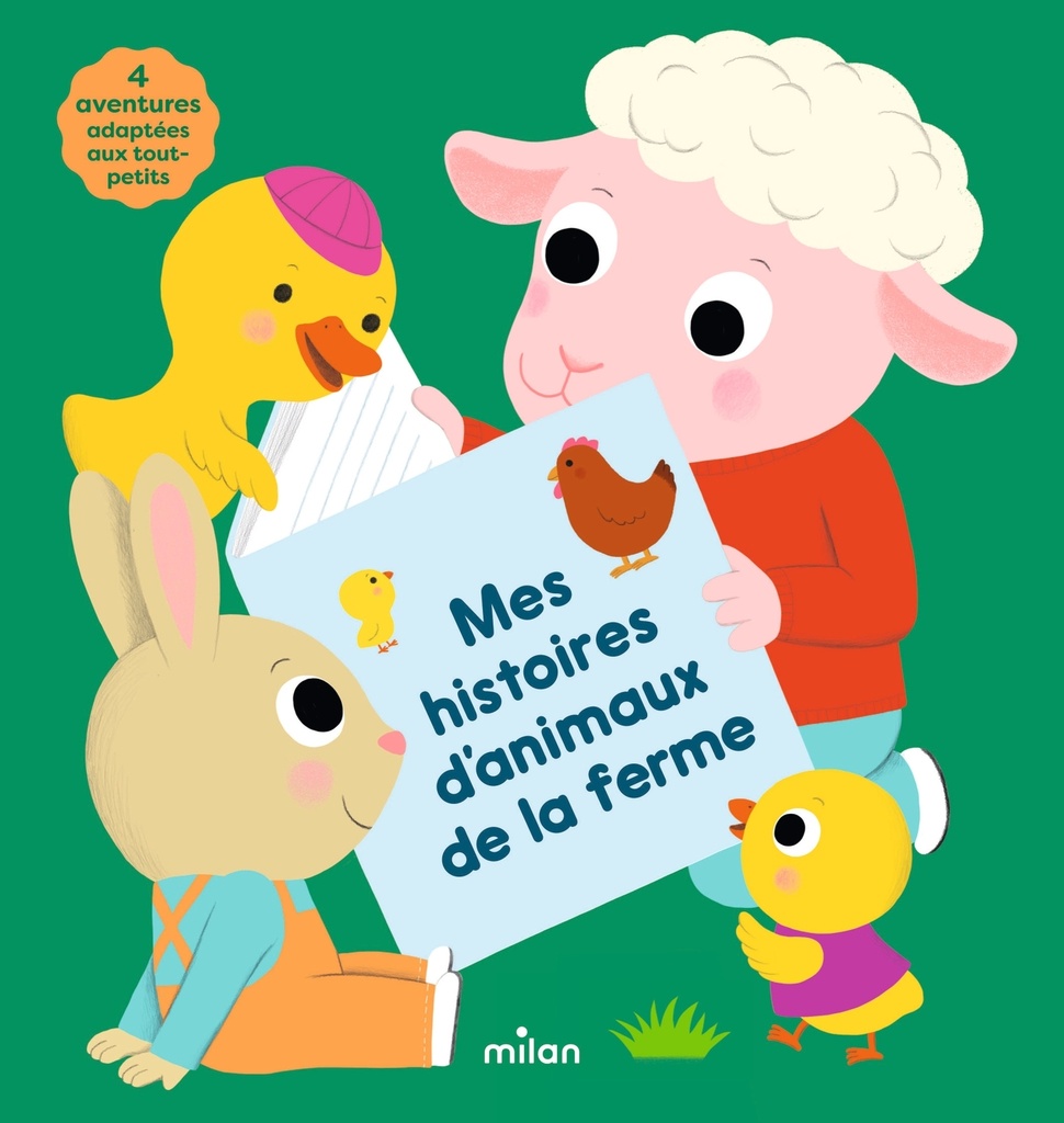 [9782408064525] Mes histoires d'animaux de la ferme