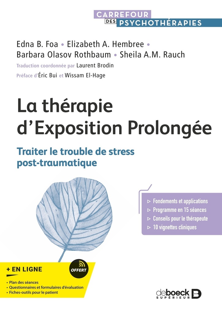 [9782807369993] La thérapie d’Exposition Prolongée