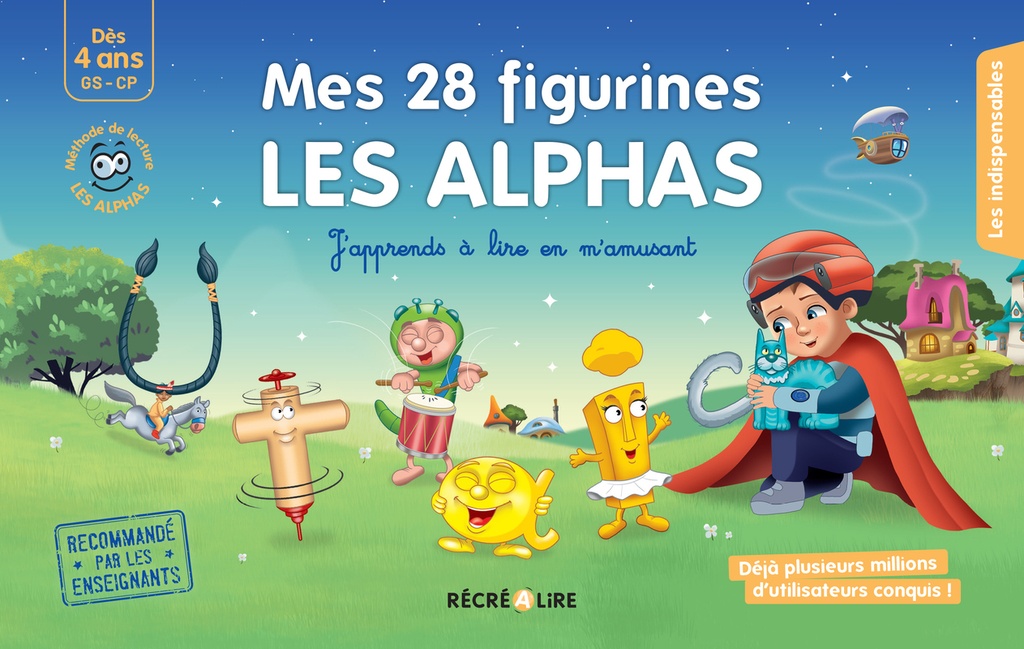 [9782366472035] Mes 28 figurines LES ALPHAS
