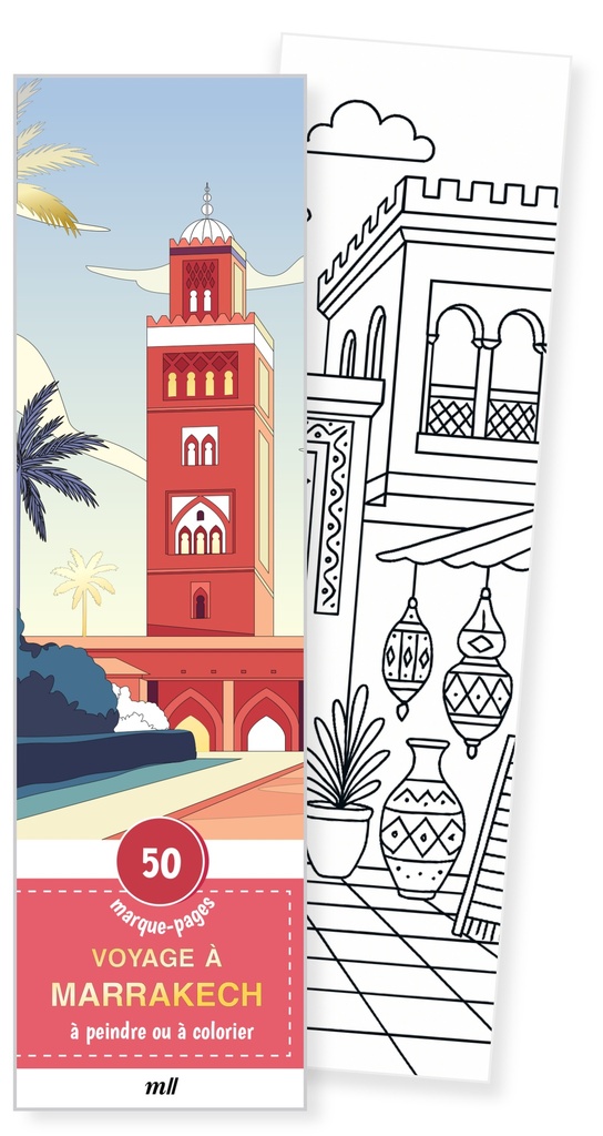 [9782383559825] Marque-pages - Voyage à Marrakech