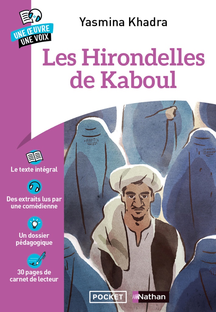 [9782266350914] Les Hirondelles de Kaboul - Une oeuvre une voix
