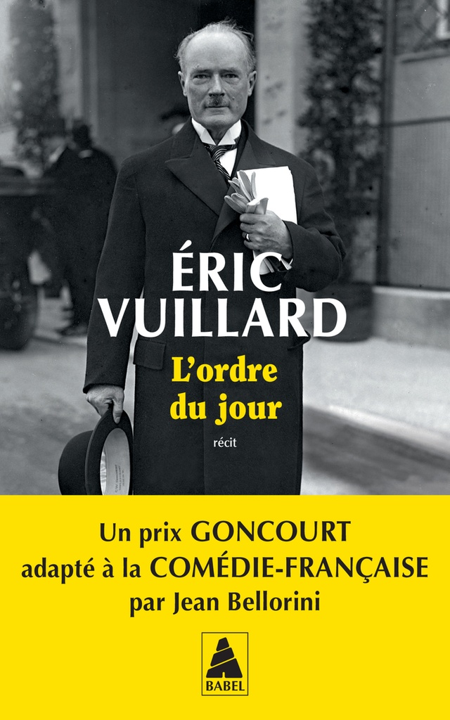 [9782330218676] L'ordre du jour