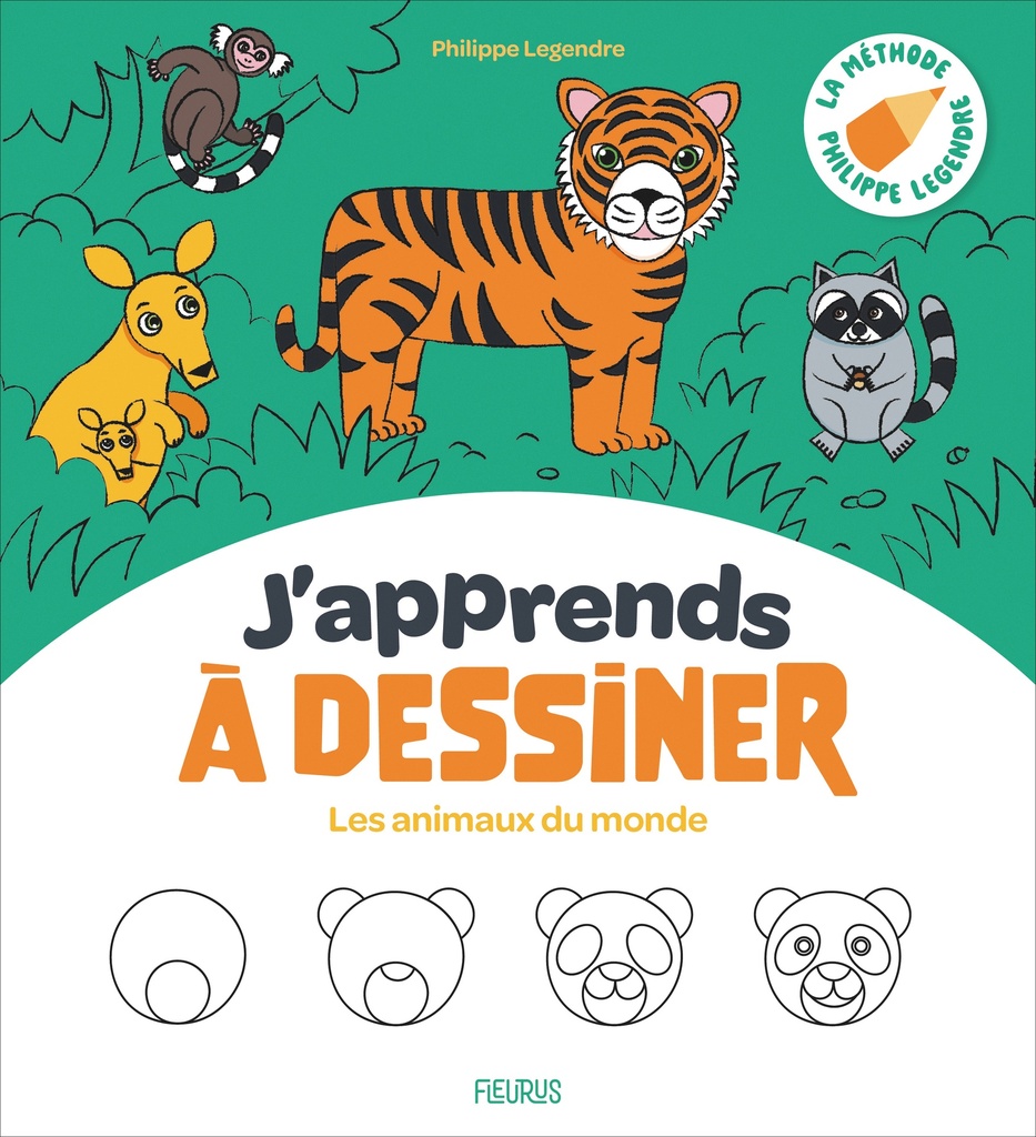 [9782215201915] J'apprends à dessiner - Les animaux du monde