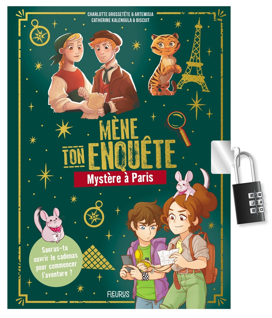 [9782215197508] Mène ton enquête : Mystère à Paris (avec cadenas)