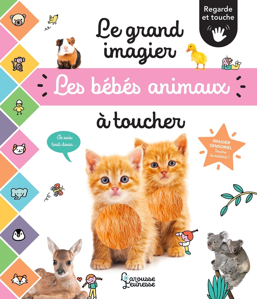 [9782036048638] Le grand imagier des bébés animaux à toucher