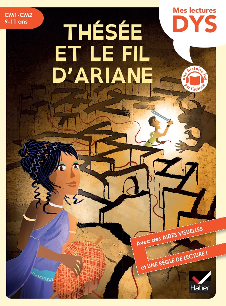 [9782401120808] Thésée et le fil d'Ariane adapté