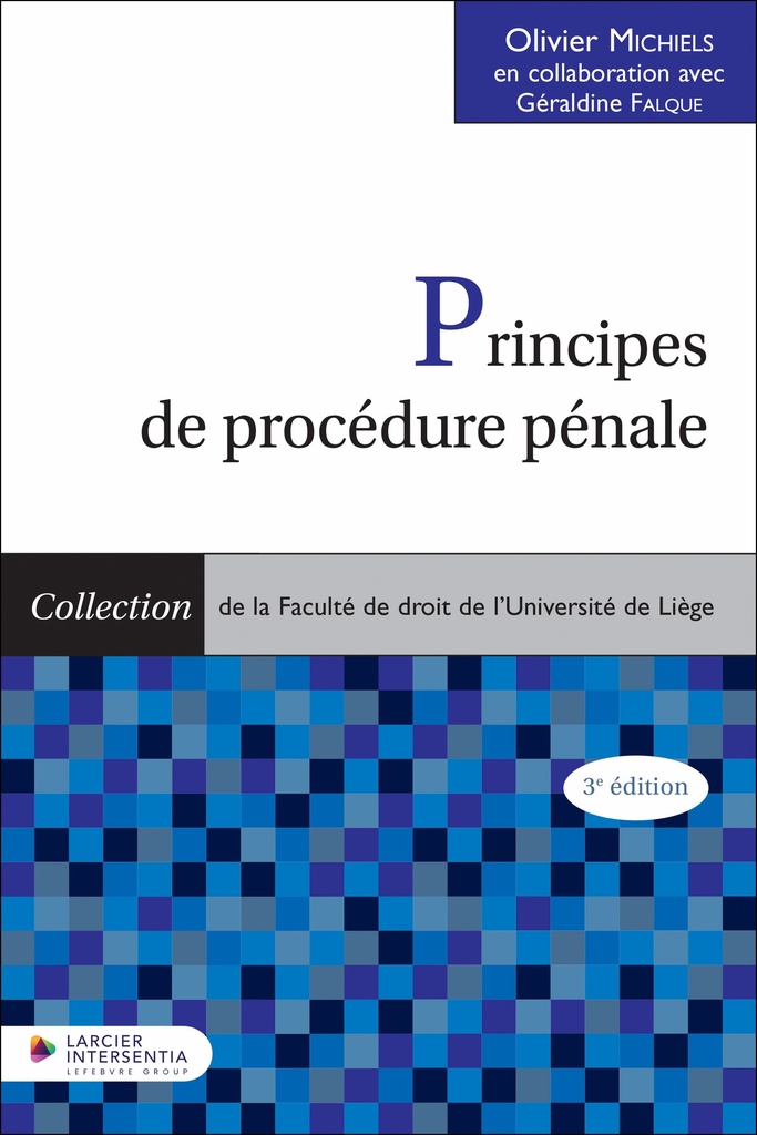 [9782807951648] Principes de procédure pénale