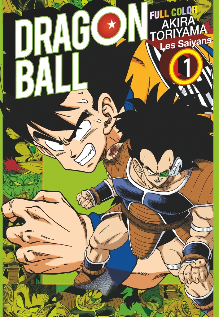 [9782344074138] Dragon Ball - Full Color - Les Saiyans - Tome 01