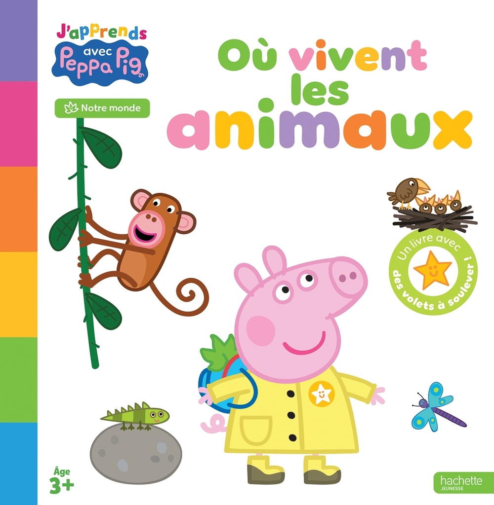 [9782017282044] Peppa Pig - J'apprends avec Peppa - Où vivent les animaux