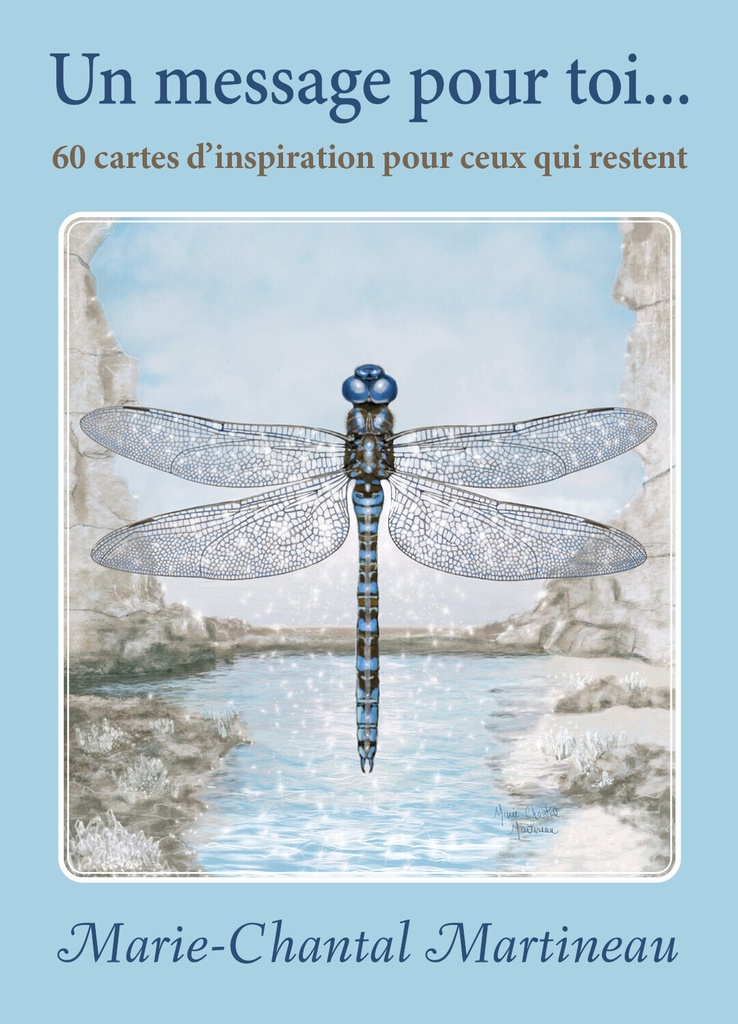[9782897886691] Un message pour toi - 60 cartes d'inspiration pour ceux qui restent - Coffret