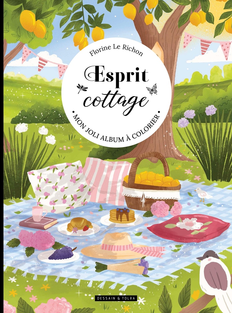 [9782295016973] Esprit cottage - Mon joli album à colorier