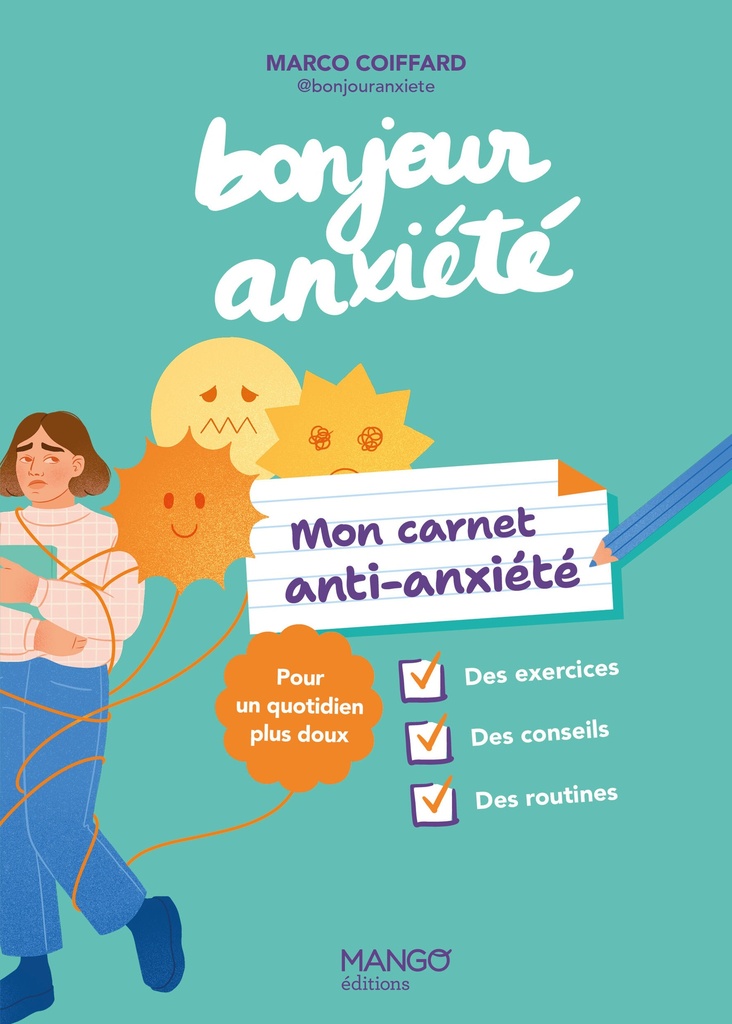 [9782317036026] Mon carnet anti-anxiété - Bonjour anxiété