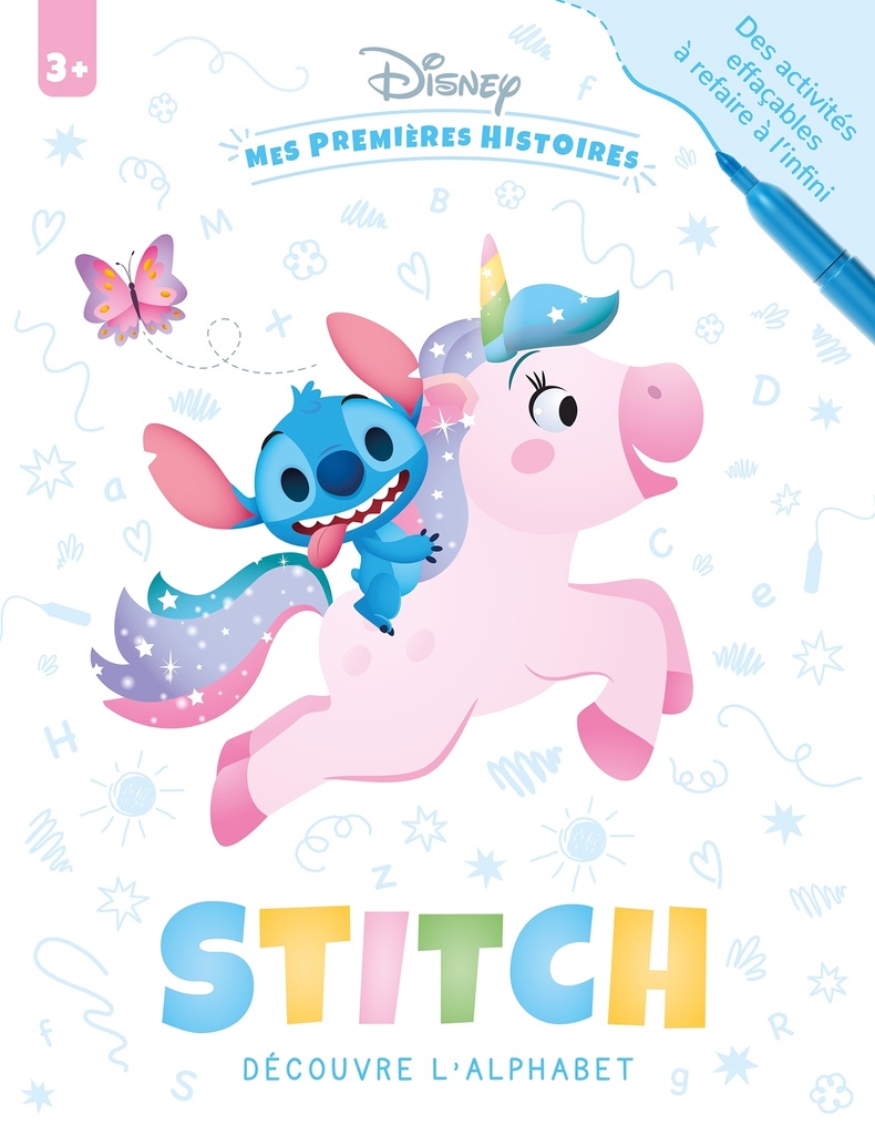 [9782017344209] DISNEY BABY - Mes Premières Histoires - Cahier d'activités - Stitch découvre l'alphabet