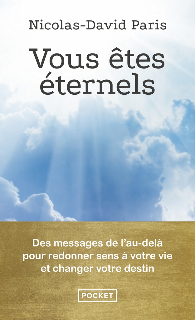 [9782266353748] Vous êtes éternels