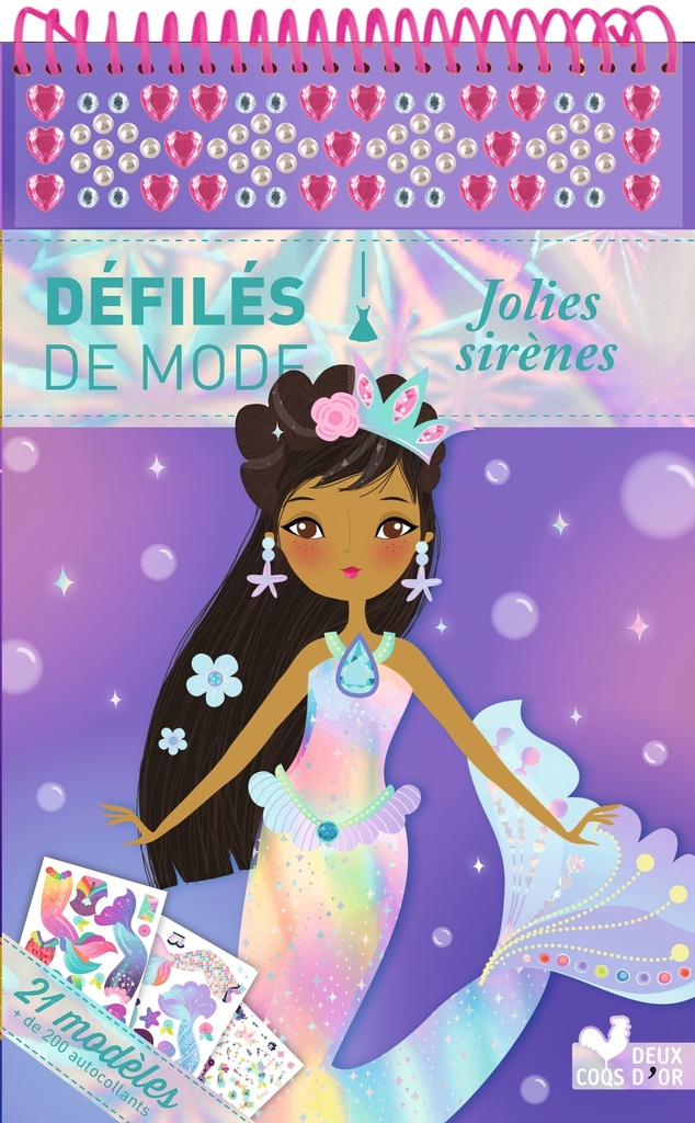 [9782017271208] Jolies sirènes - bloc à spirale
