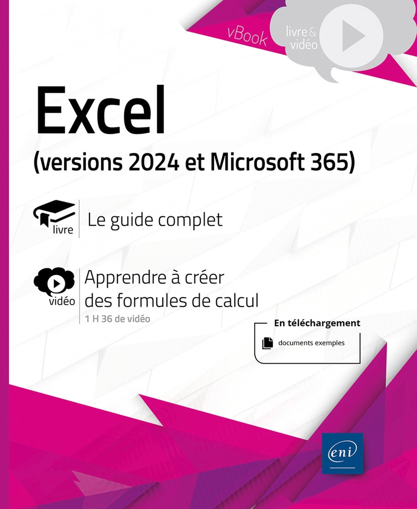[9782409053412] Excel (versions 2024 et Microsoft 365) - Livre avec complément vidéo