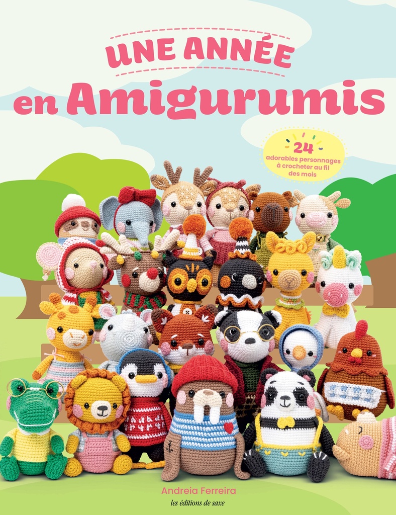 [9782756542829] Une année en amigurumis