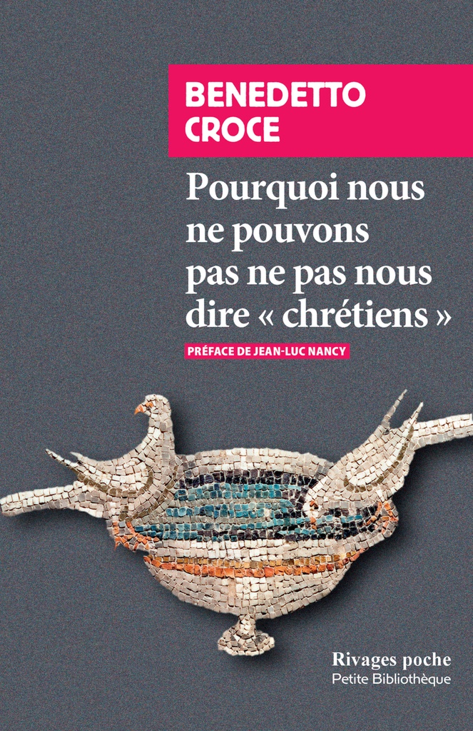 [9782743669935] Pourquoi nous ne pouvons pas ne pas nous dire chrétiens