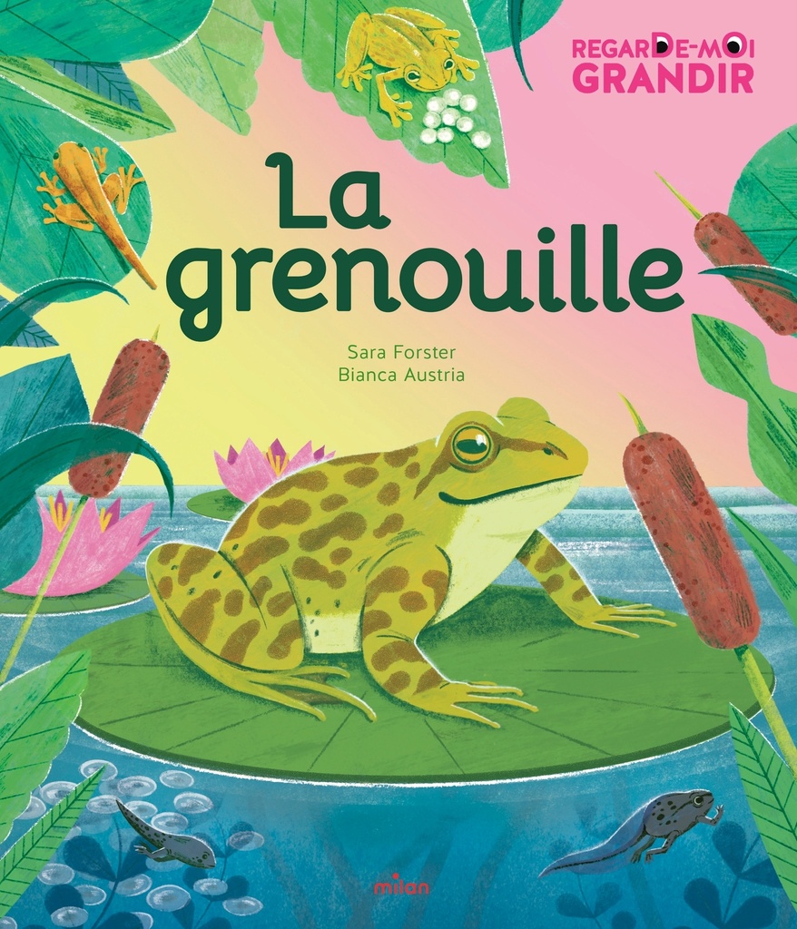 [9782408060374] Regarde-moi grandir : la grenouille