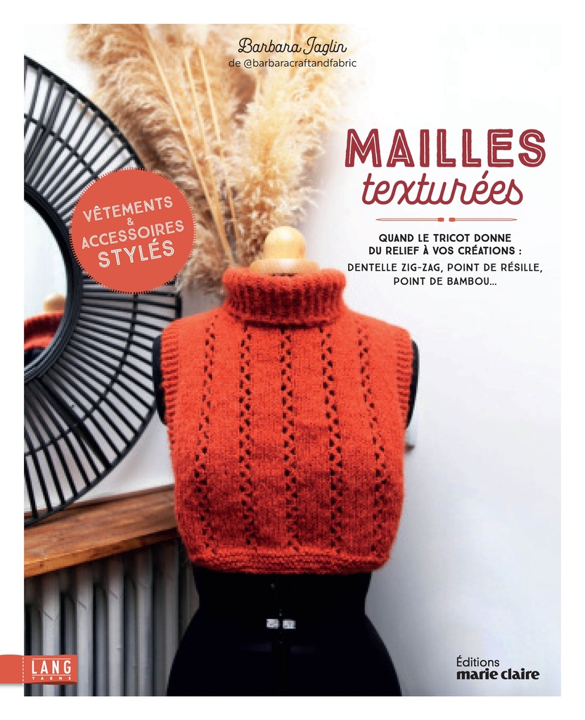 [9791032311844] Tricots aux mailles texturées