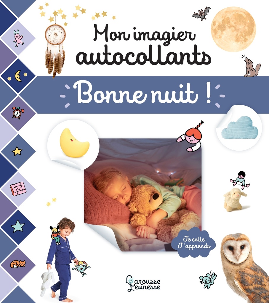 [9782036086449] Mon imagier autocollants - Bonne nuit !