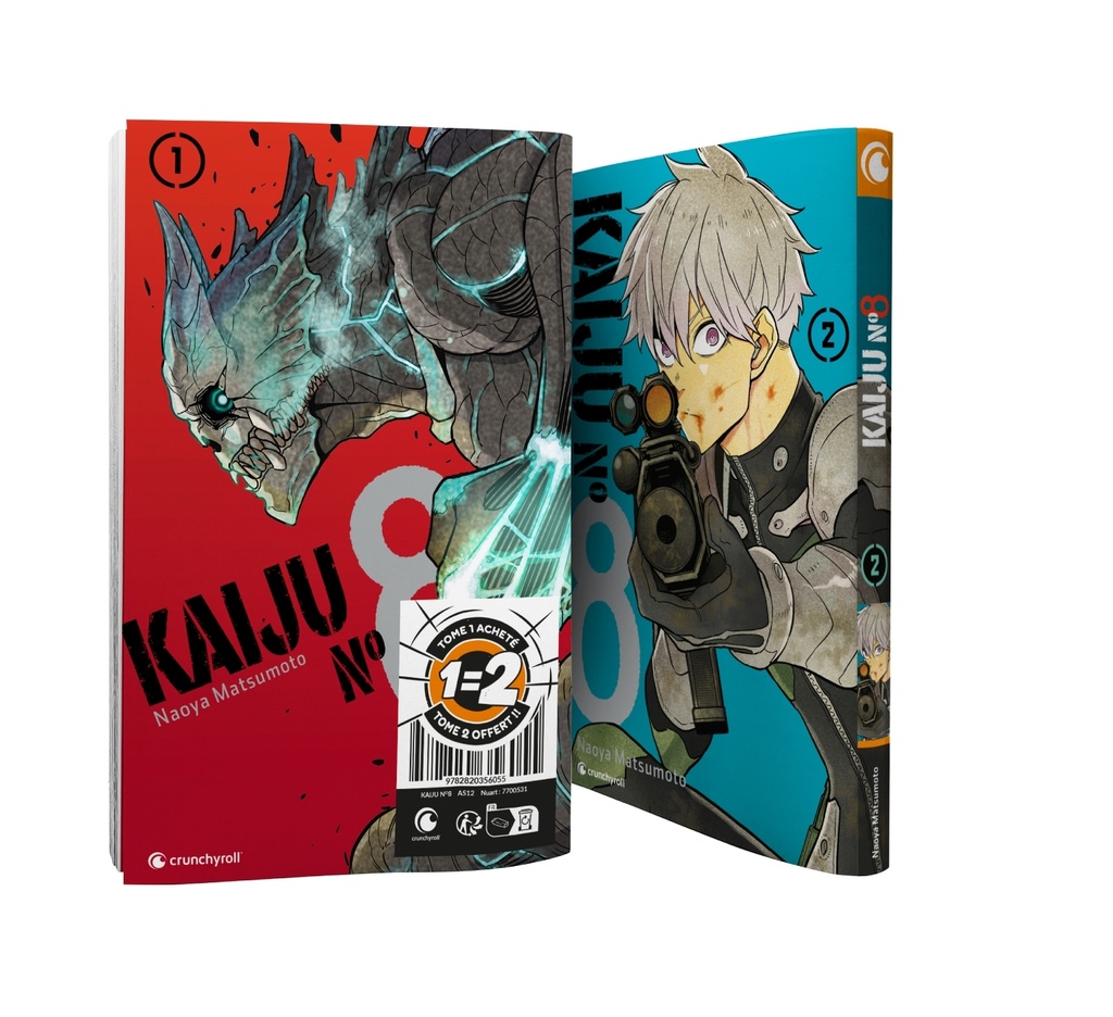 [9782820356055] Kaiju n°8 T01 + T02 - OP1=2 2026