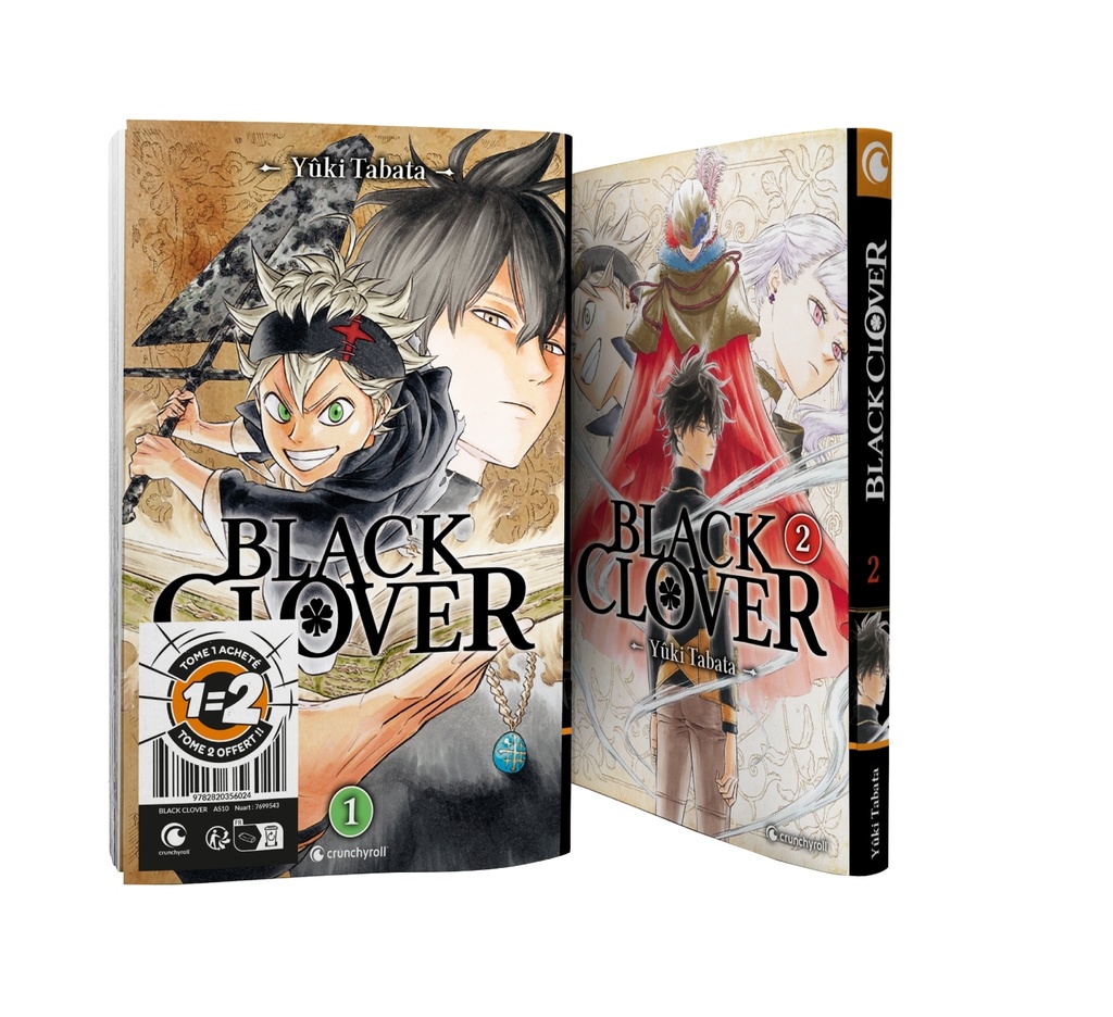 [9782820356024] Black Clover T01 + T02 - OP1=2 2026