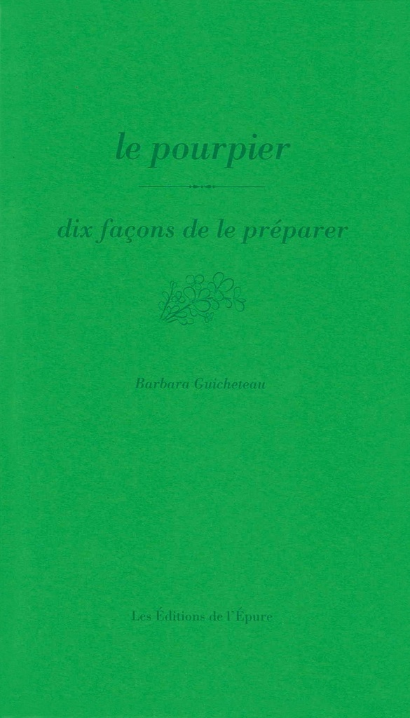 [9782073155276] Le pourpier, dix façons de le préparer